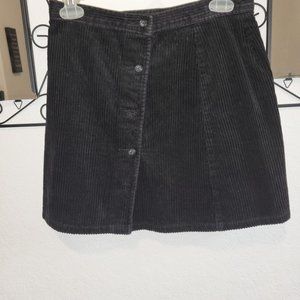 Corduroy Mini Skirt